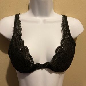 Victoria’s Secret Black Lace Bra Size 34B